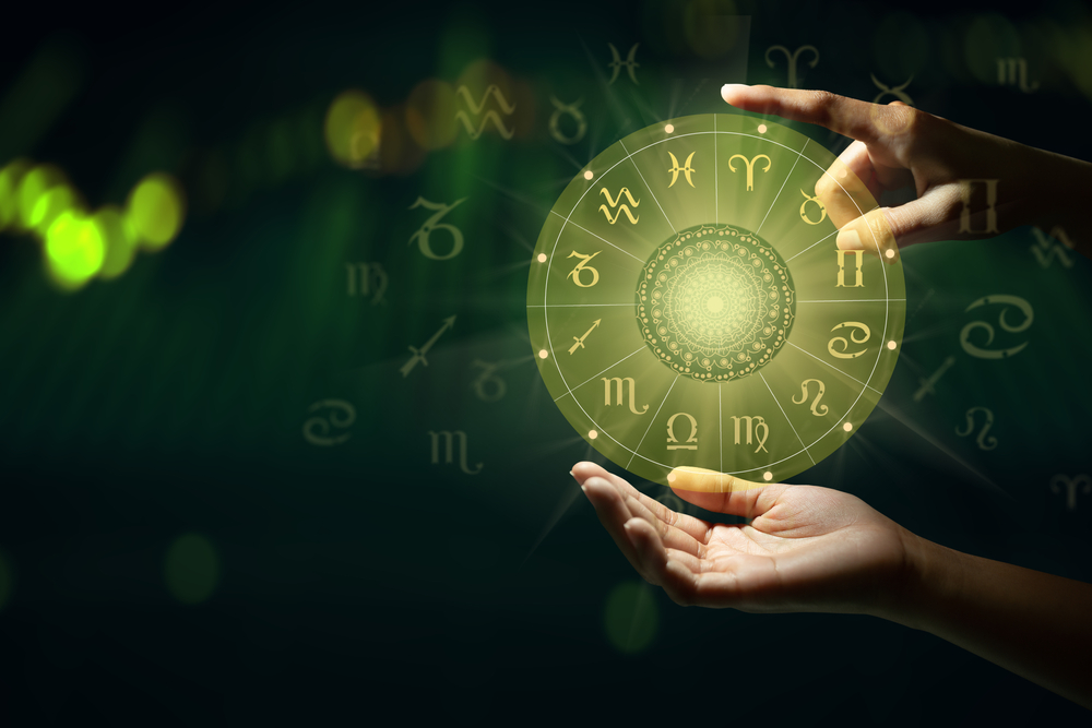 Human,Predicts,The,Future.,Zodiac,Sign,Wheel,Of,Fortune,Hologram Best Astrologer and Numerologist in Nagpur